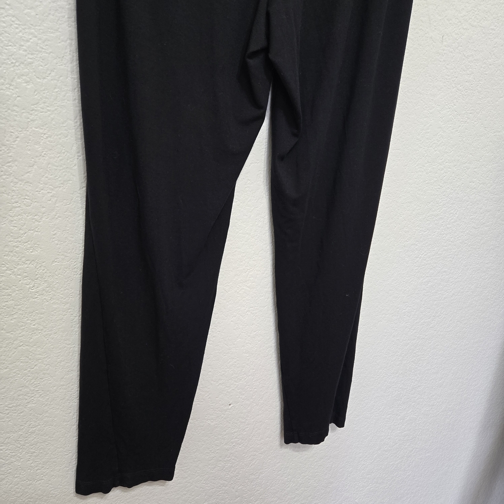 Eileen Fisher Black Sleep Pants Size M - Picture 10 of 10